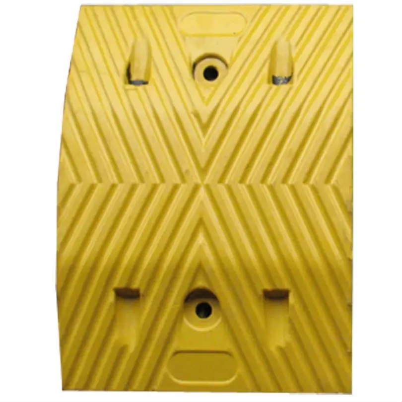 2022 DINGTIAN Traffic Safety Rubber Reflective Road Speed Hump Bump