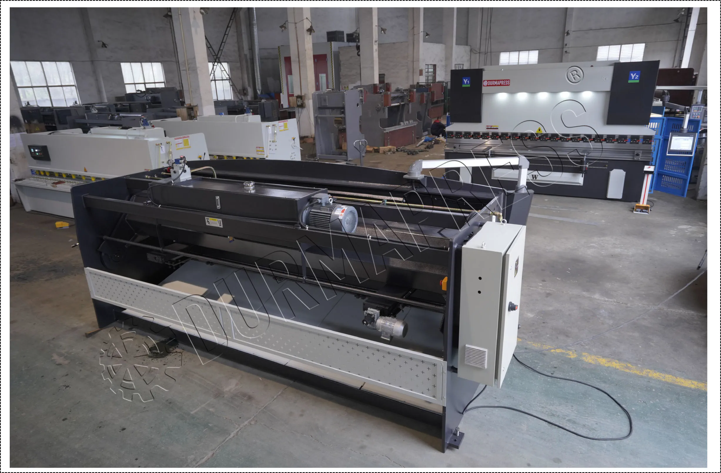 QC12Y 6X3200 CNC hydraulic Swing Beam Shearing and Cutting Machine