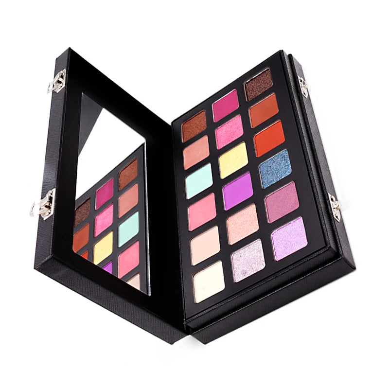NEW Cosmetics Professional 18 Color Eye Shadow Makeup Silky Smooth Texture Shimmer Eyeshadow Palette