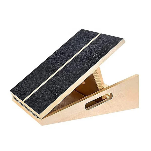 
Adjustable wooden slant board calf stretcher slant wooden board 