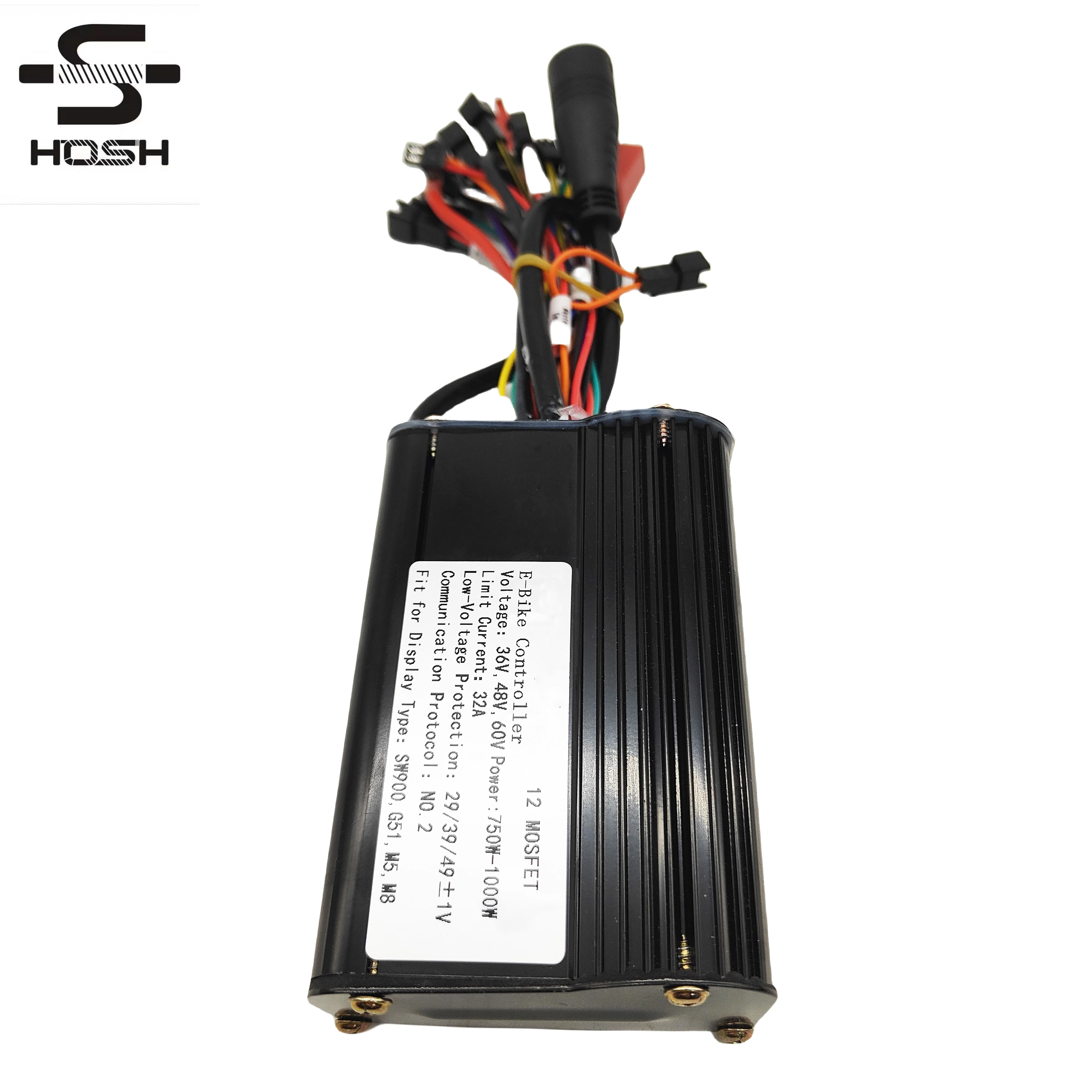 ebike hosh 36v 48v 60v 500w 1000w Controller for ebike hub dc motor convertion kits