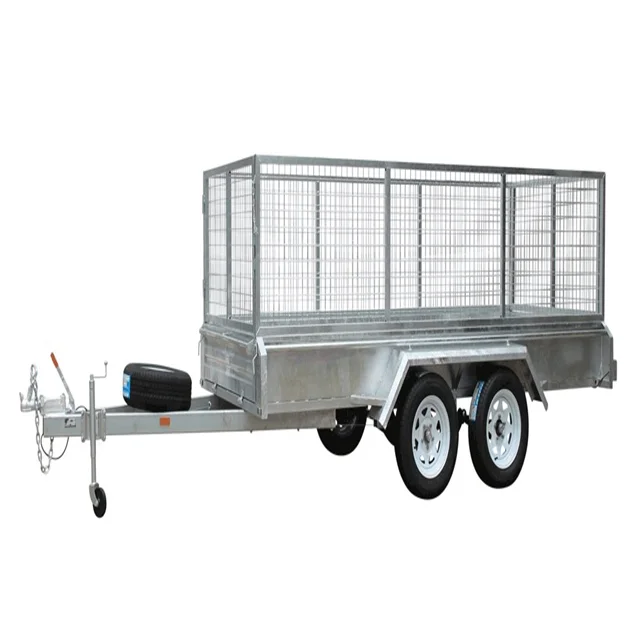 10x5ft Hot Dipped Galvanized Hydraulic Tipper Trailer Heavy Duty Trailer