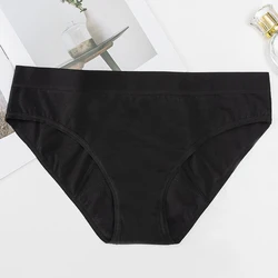 LEVEL 035 Medium Days 4 Layers Absorbent Leak Proof Bikini Women Underwear Cotton Menstrual Period Panties