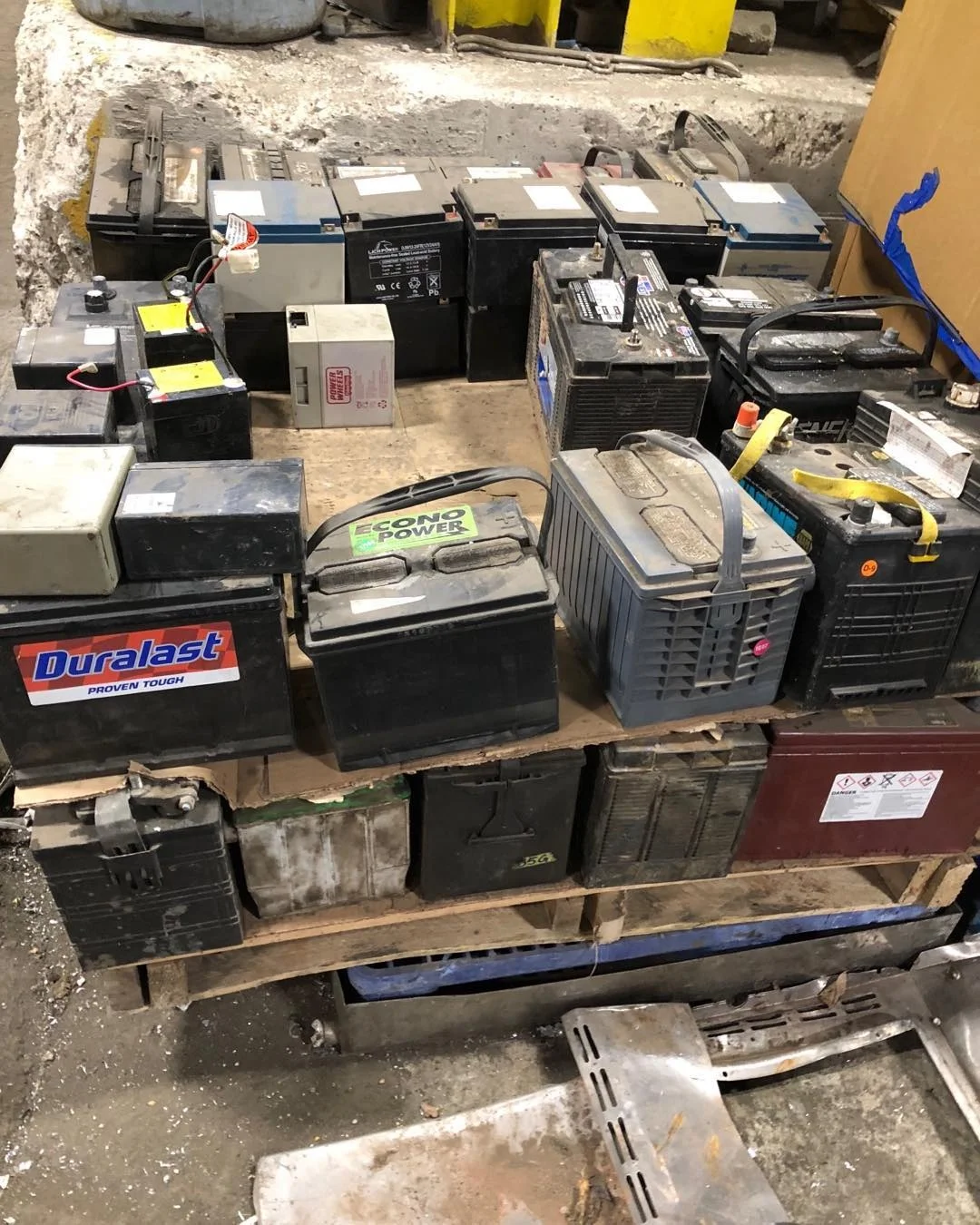 
Drained Lead Acid Battery Scrap 