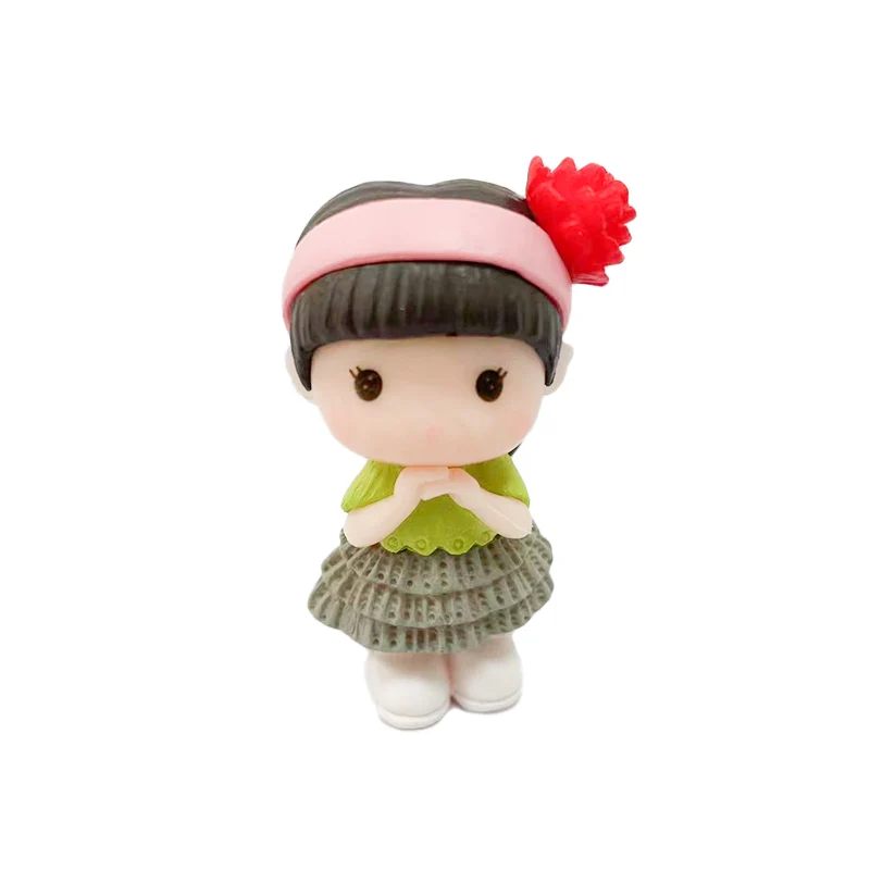 custom production pop polystone plastic resin dashboard action figurines figures toys model  my little people keychain