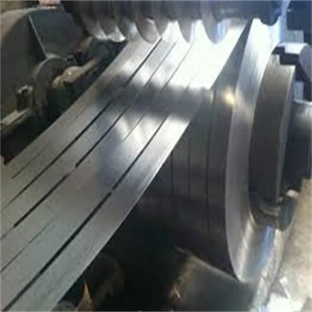 Width 8.6mm  Hot Dipped Galvanized Steel Stripe Galvanized Strip   GI strip narrow slit earthing galvanized steel band