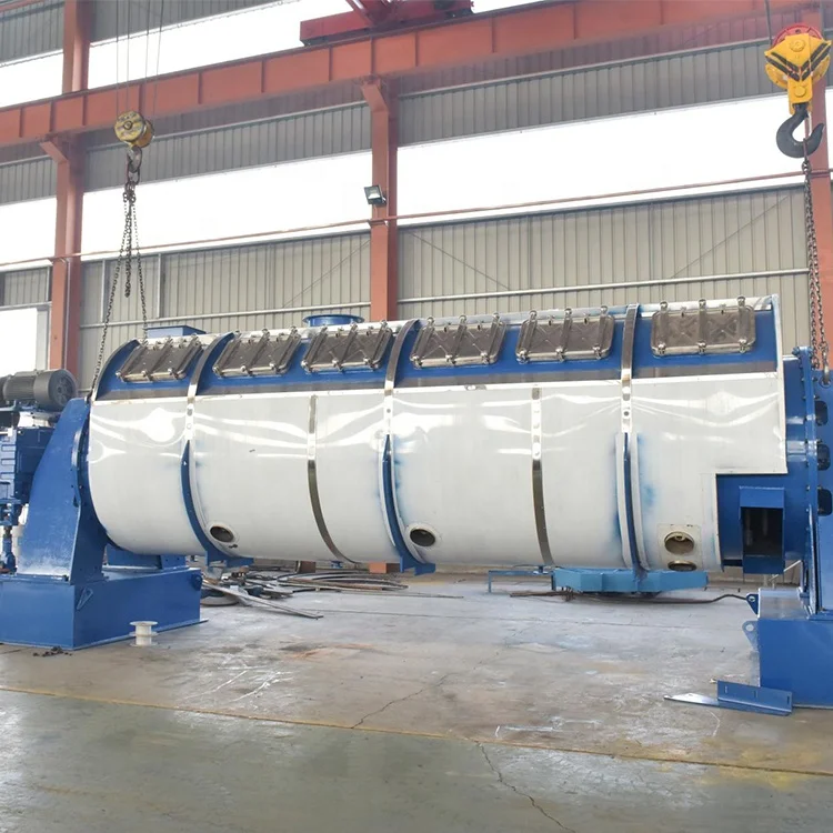 Промышленная большая непрерывная сушилка для рыбной муки технологической линии