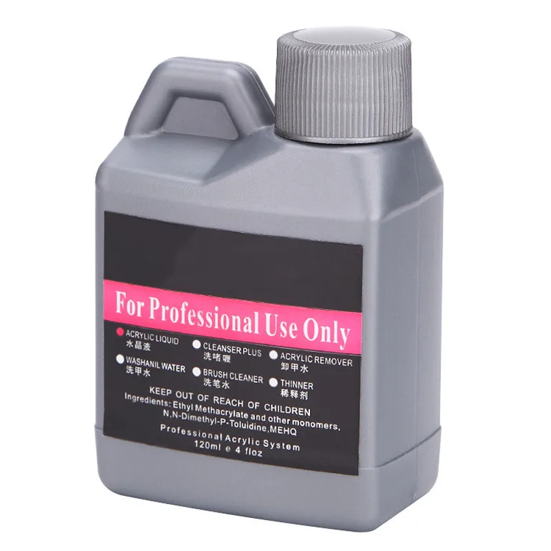 120ml Monomer for Acrylic Powder EMA High Quality Nails Liquid