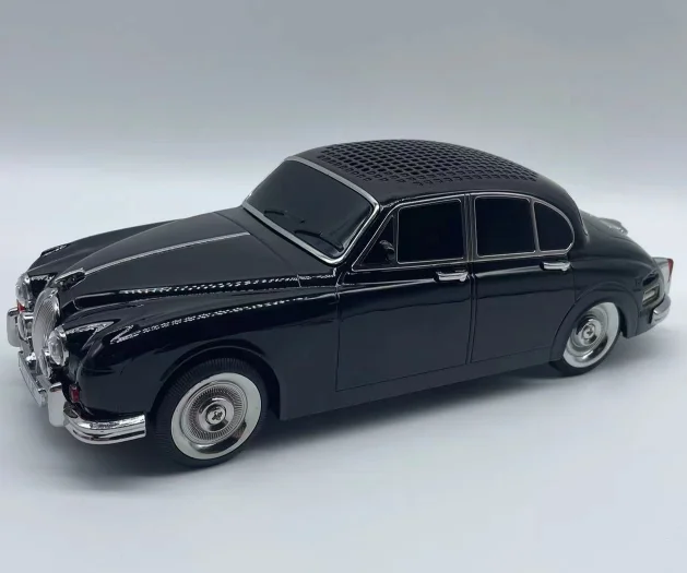 10W Bass Retro Classic Outdoor Portable Home Wireless WS-596 RGB BT Car Speaker Music Car Wster 1500mah Roadster Jaguar Mark