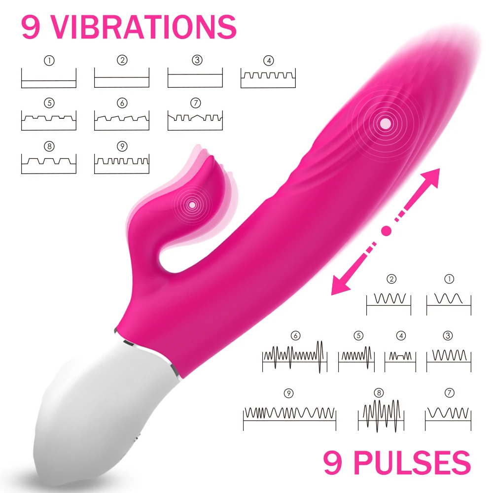 S-hande vibradores para mujer g spot clitoris vibrator rabbit vibrator Dildo Massager G Spo Rabbit Vibrator Sex Toys For Women