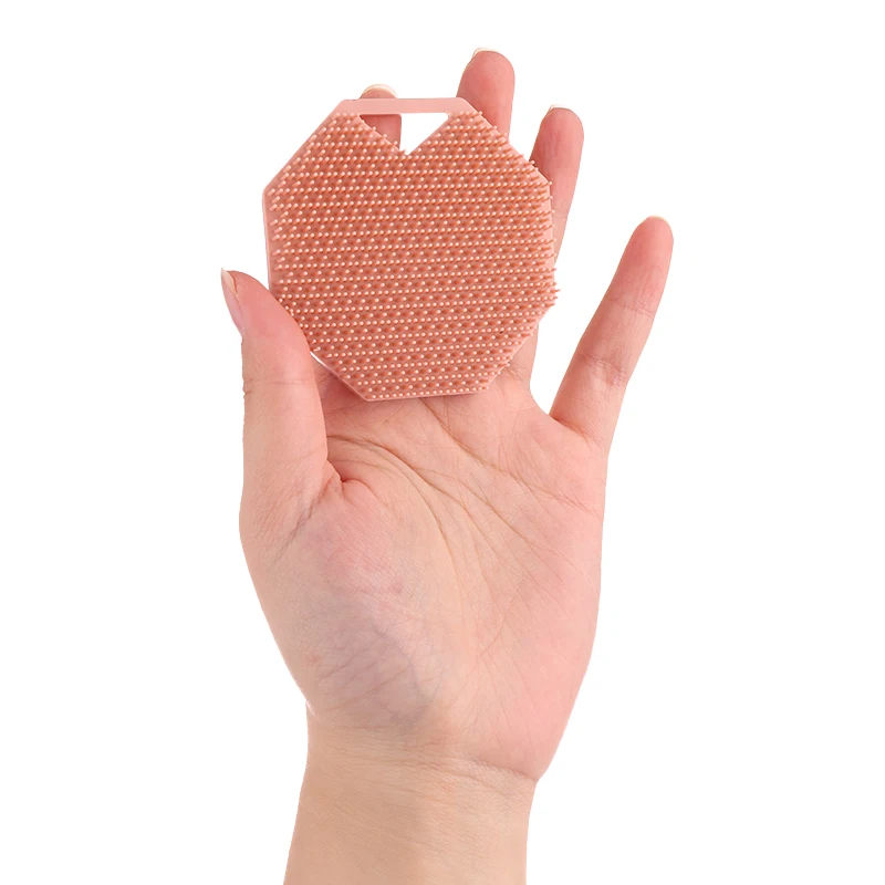 Removes Dead  Dry Skin Facial Cleansing Wash Brush Face Scrubber silicone Face Scrubber for Men Gentle Exfoliator Pad