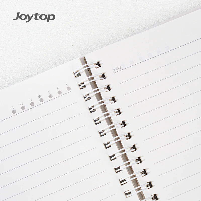 Joytop 102145 Wholesale Listen to the sea and fall asleep - B5 horizontal line inner page of flip coil book