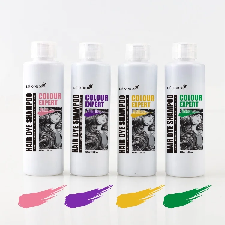 coloring shampoo for white hair ,no side effect hair shampoo black
