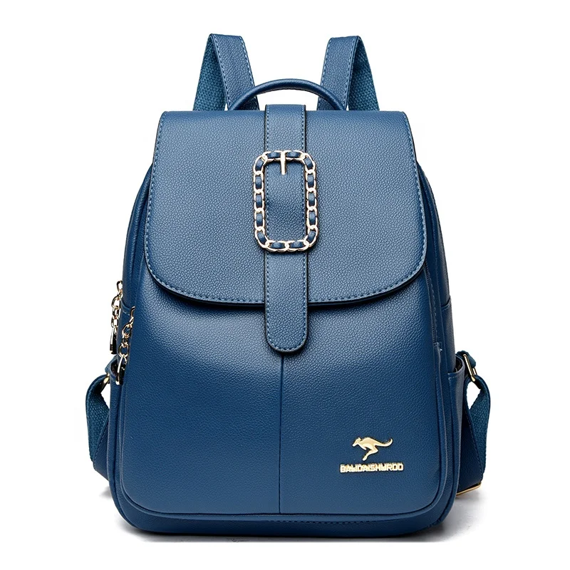 High Quality Women Backpack Anti-theft Travel Bagpack Luxury Designer Casual Lides Shoulder Bags Teenagers Girls School Bag Sac