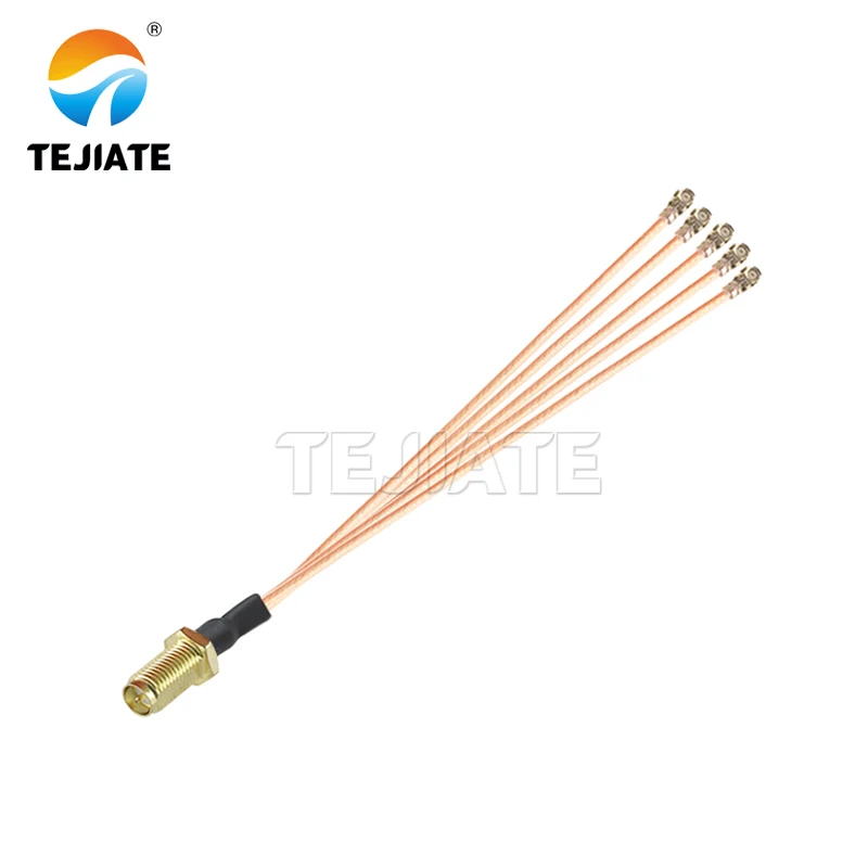 IPEX to SMA One To Two RG178 4G Antenna Adapter Cable 1 To 2/3/4/5 Wire Reverse connection SMA Female Connector With RG178 Cable