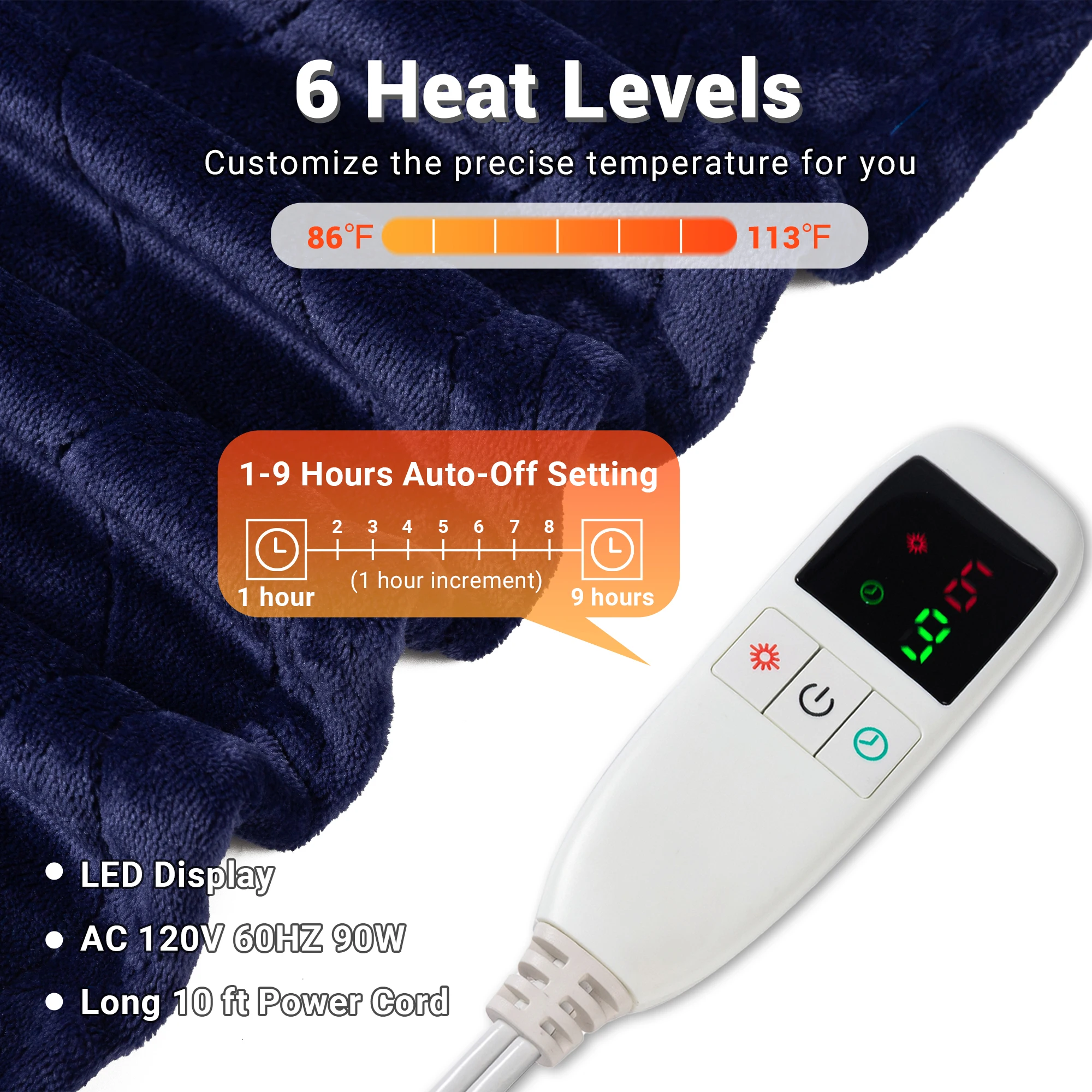 Wholesale Factory Direct Electric blanket 50*60 inches