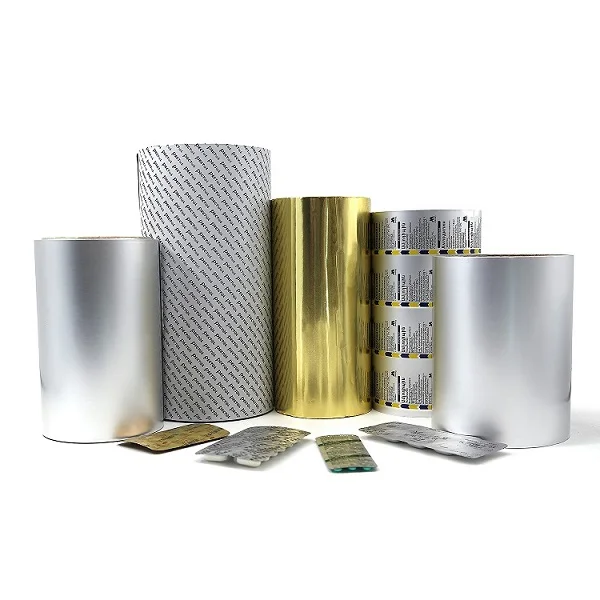 Plastic film PTP Aluminum Foil Blister Film for Pharmaceutical Packaging, 100% Safe and Non-Toxic, Available in Multiple Sizes