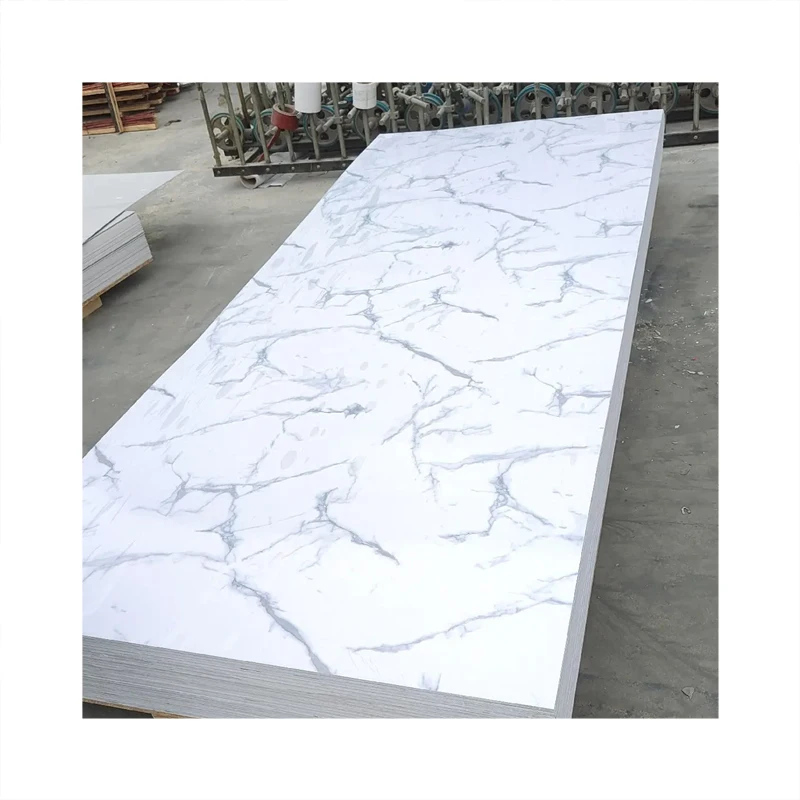 Uv Panels High Quality Pvc Customized Glossy Pvc Marble Sheet 2mm 3mm 4ft*8ft Marble Design