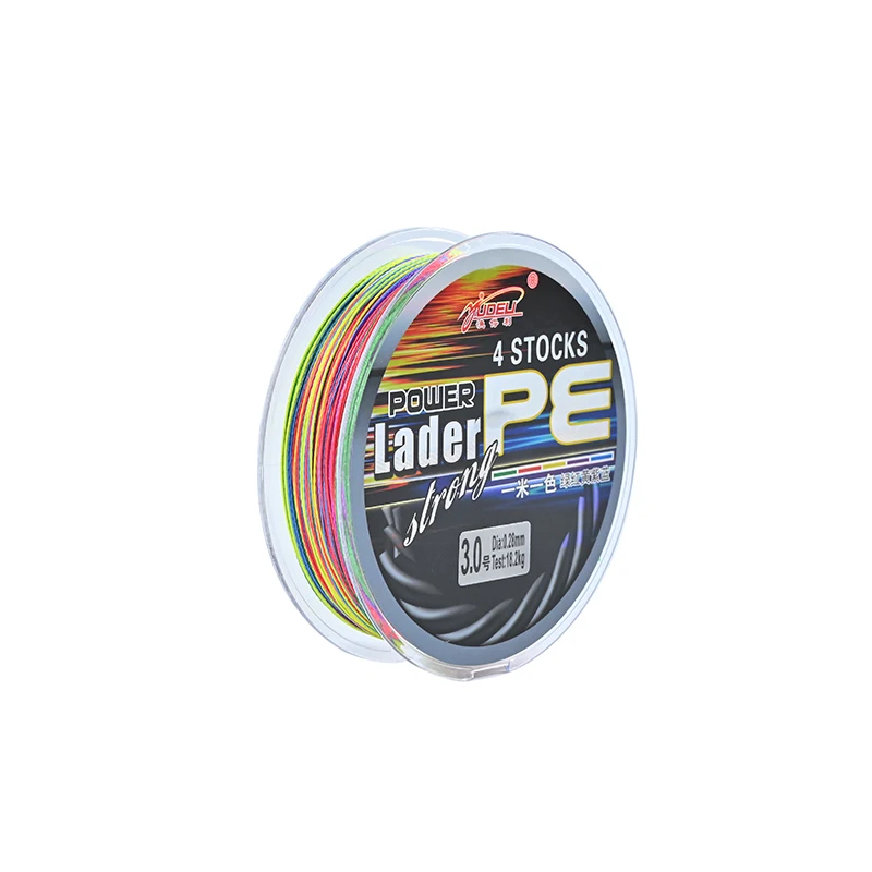 Yudeli 150m Hot Selling Braided 8 Strands PE Mainline Fishing Line Super Strong and Durable for River Level Fishing