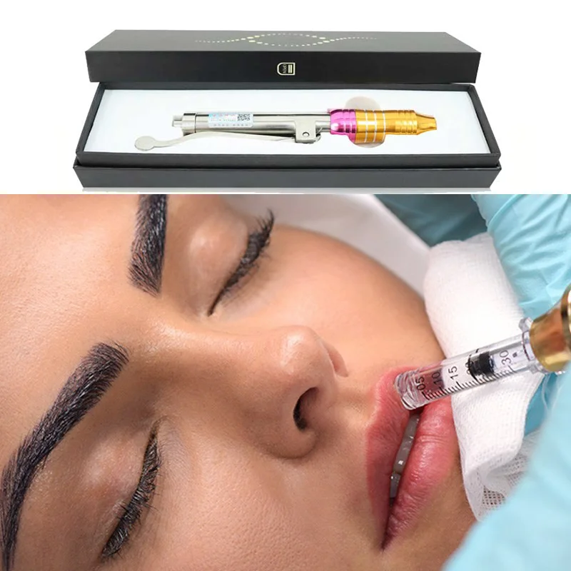 
New arrival 0.3ml 0.5ml hyaluronic acid pink pens ampoule filler injector 2 in 1 