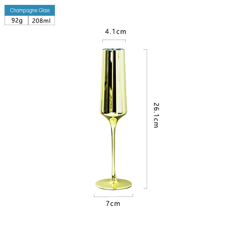 Sophisticated And Unique Stunning Gold Champagne Glasses Flute Flutes With Lot Wine Glass Cup Set