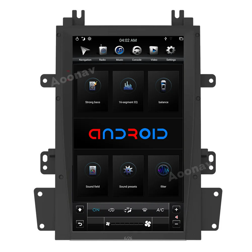 13.6 Inch Android Car stereo For Cadillac Escalade 2008-2012 Vertical Screen Automotive multimedia GPS Navigation Radio Player