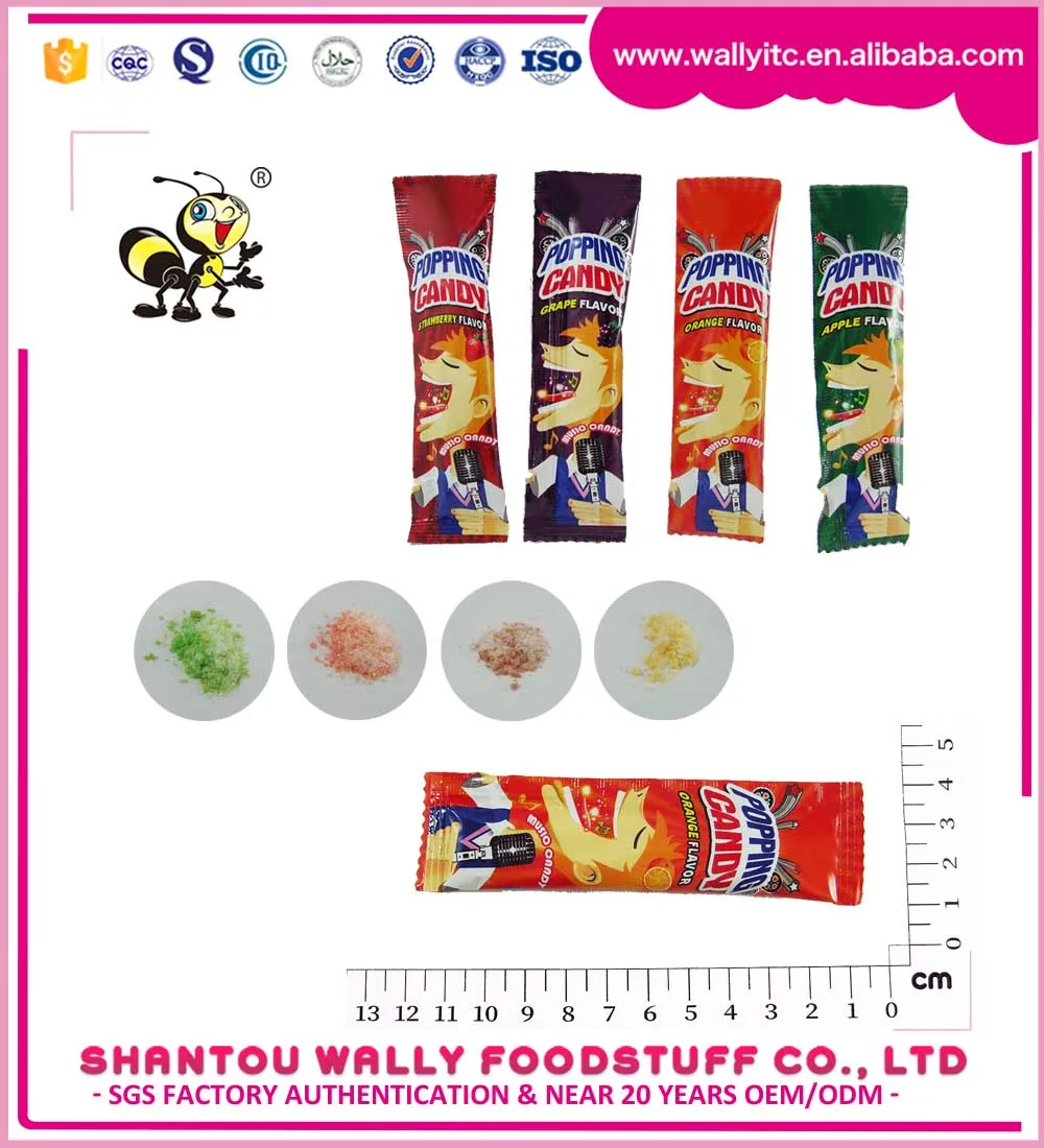 Забавная пудра 2 г всплывающая конфета с татуировкой