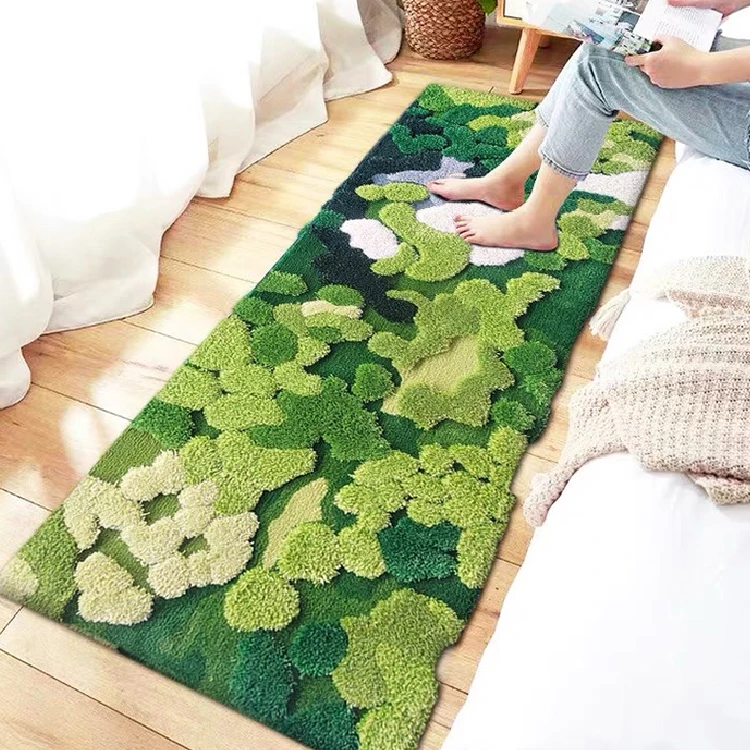 3D Effect Modern Home Carpet And Rug Living Room Floor Carpet Fluffy Faux Fur Custom Rug Home Decor Bedroom Area Rug