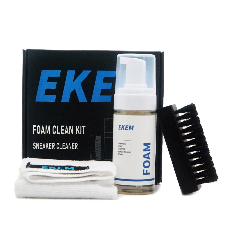 EKEM Foam Cleaner Shoe Cleaning Powder Whitener Sneaker Cleaner For Shoes Canvas Detergent Bleach Wash Shoes