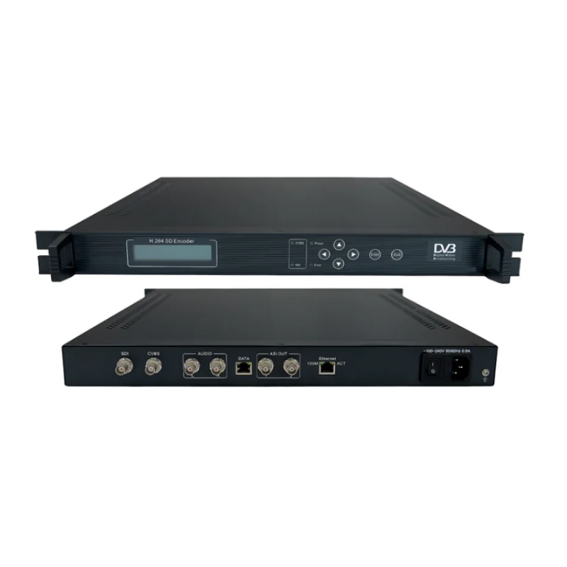 Satellite Digital Headend 1 Channel SD H.264 Encoder 1 CVBS H 264 Encoder 1 SDI MPEG4 IP Encoder
