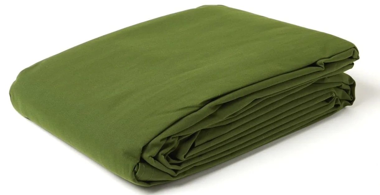 manufacturer Waterproof 100% Waxed Cotton Canvas Tarp Sheet Tent Tarpaulin for Outdoor