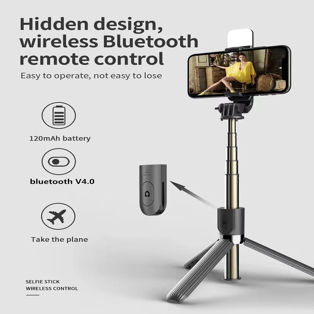 Kaliou L03s Mini  Portable  Professional Dslr Vlog Video Mobile Phone Camera Stand Tripod Selfie Stick