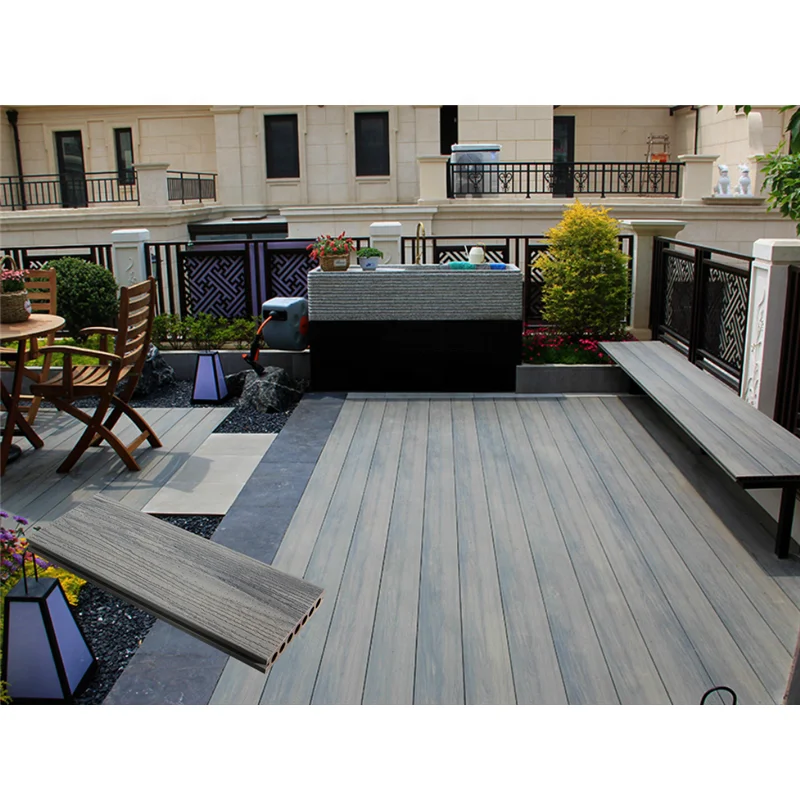 Outdoor Garden Balcony Terrace Landscaping Composite Decking