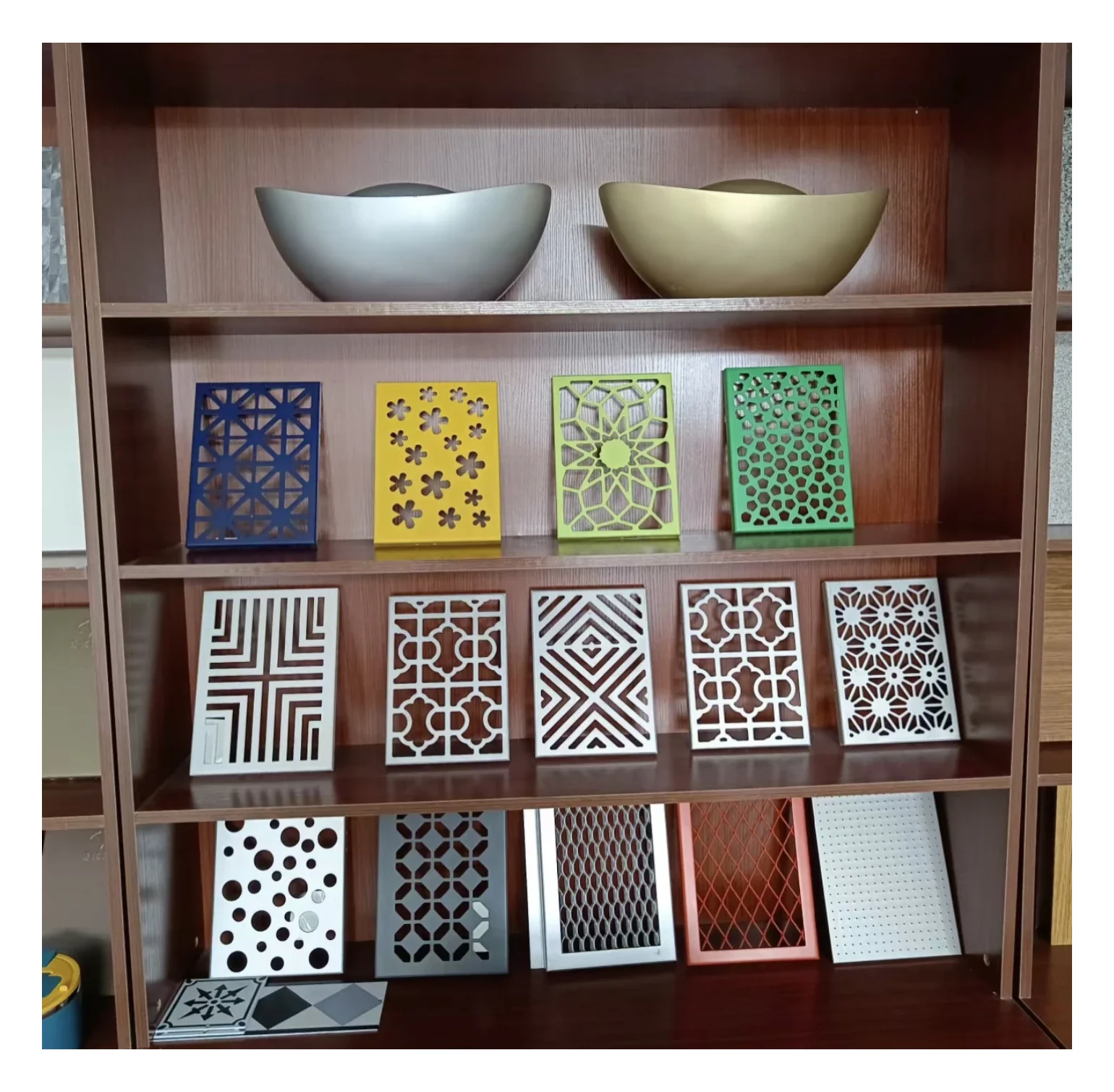 laser cut waterproof wpc pvc decorative screens dividers protectors wall panels