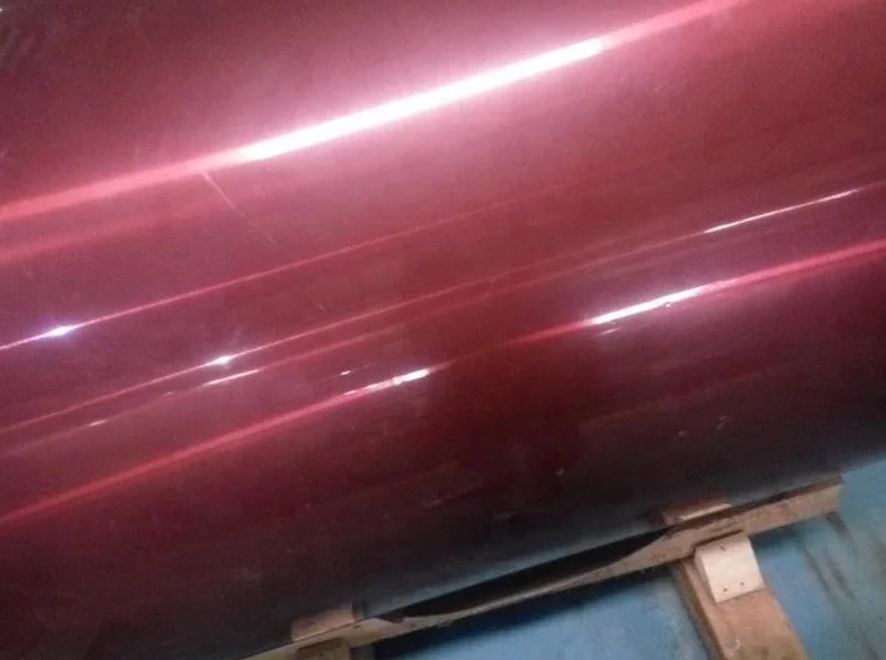 PE или PVDF предварительно окрашенная алюминиевая катушка с цветным покрытием для водосточных желобов и кровельных листов, производитель в Китае