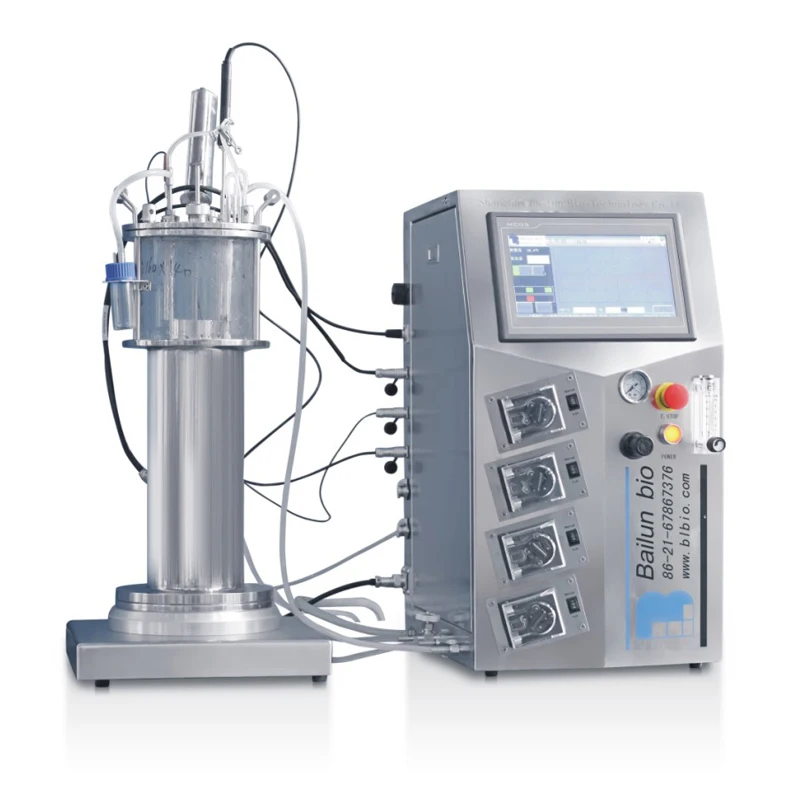 Fermenter controller airlift bioreactor fermenter temp control chemical machinery equipment mixer reactor 10l