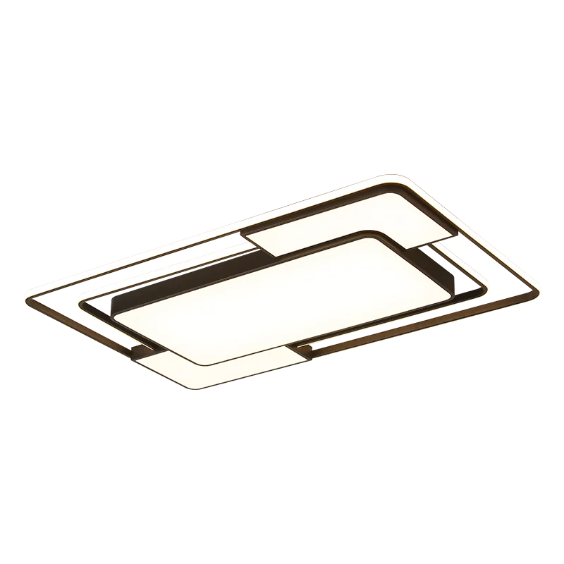 Wholesale high quality Home Remote Control Dimmable Modern Ceiling light rectangle led ceiling lamp for living room Bedroom