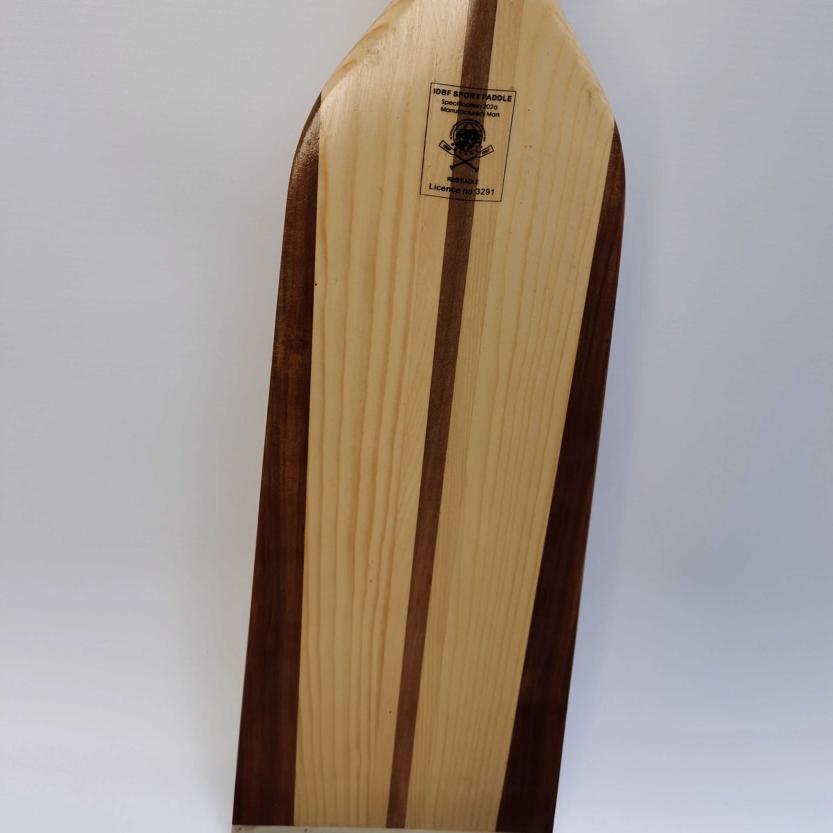 china New Lightweight custom Wood IDBF 202a Dragon Boat Paddle for sale