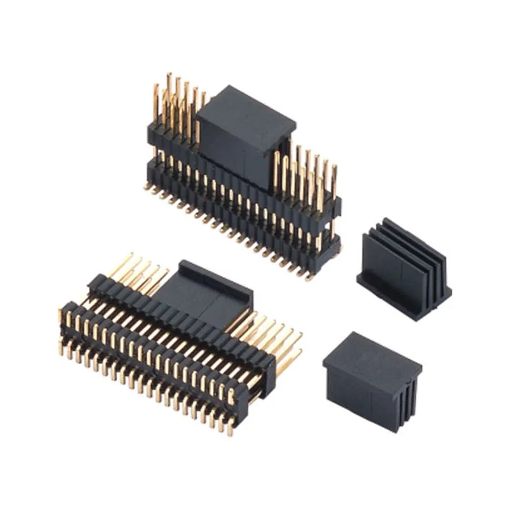 1.27*2.54mm Pin Header,Dual Row Plastics board to board connector