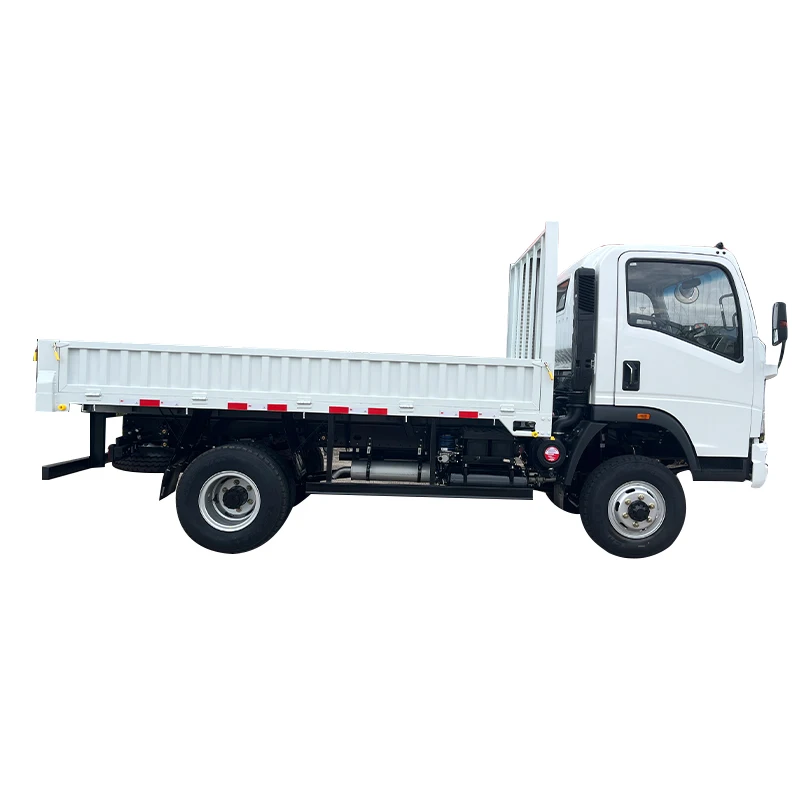 High Quality Good Price Truck Cargo Box Cargo Truck For Sale Right Hand Drive Homan 4X4  All Wheel Drive 6 Ton Cargo Truck