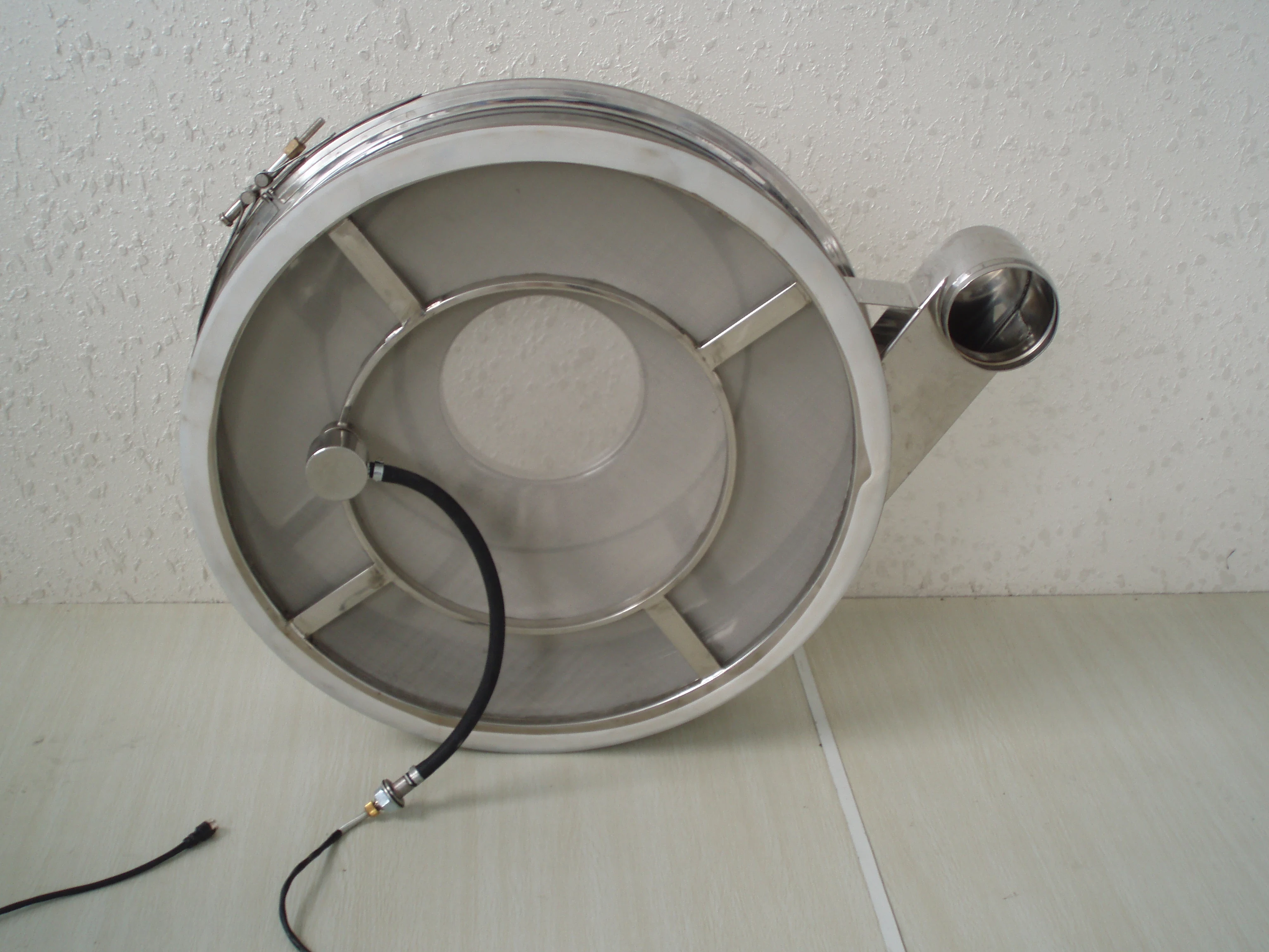 1 deck stainless steel ultrasonic vibrating screen