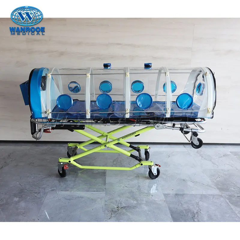 EA-13A Medical Lab Portable Biological Negative Pressure Isolation Chamber Stretcher