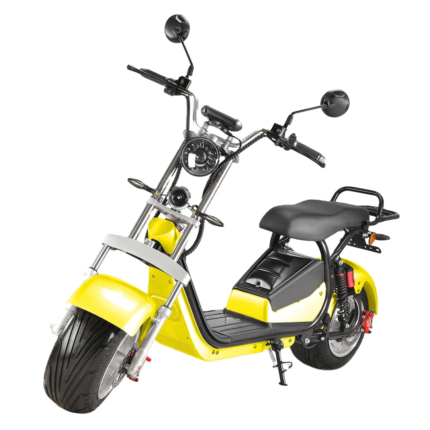 Amoto new style 1500w eec/coc electric scooters removable battery citycoco electric motorcycle