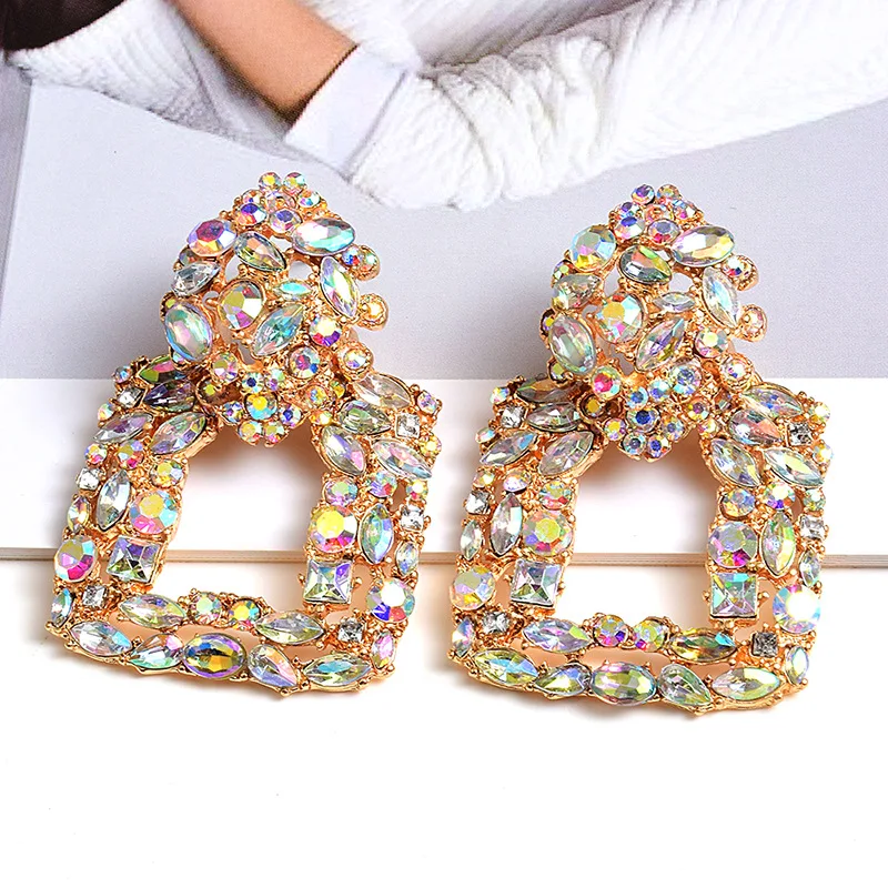 Fashion Design Bestseller New ZA Metal Dangle Earrings For Women Drop Earrings Wholesale
