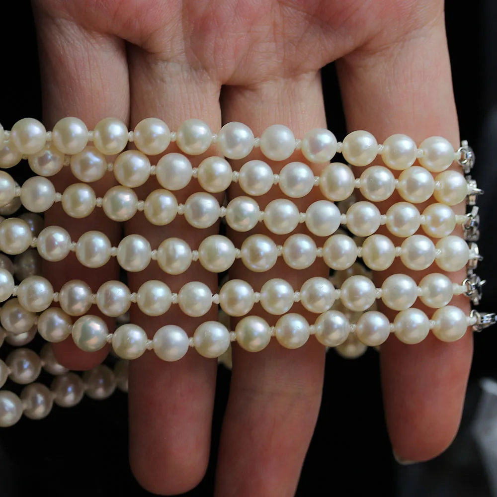 Ожерелье из пресноводного жемчуга высокого качества