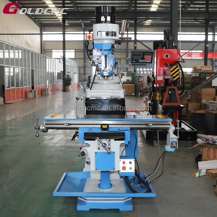 Hot sale 4H vertical milling machine 5H large turret milling machine with dividing head