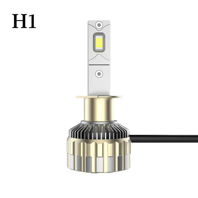Car led headlights Aviation Aluminum 4 Side 6000K 6500LM 65W headlamp Bike H4 Bulb C6 Csp Custom For Car Led H7 Headlight