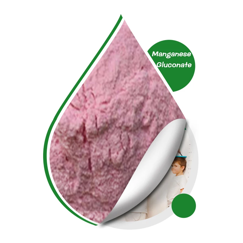 China Factory Wholesale Food Grade Nutritional Supplements 98.0-102.0% Manganese Gluconate Powder In Bulk