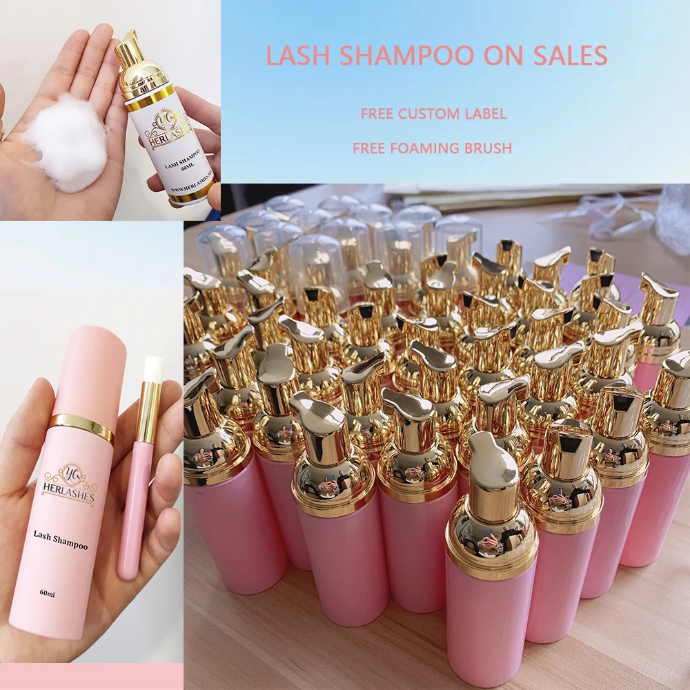 cleanserfoam lash cleaner black bottle ph balance purple lash shampoo green blue lash tiny bottles