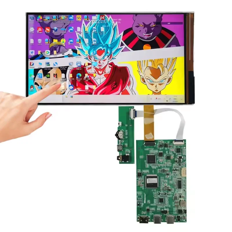 7 Inch High Resolution TFT LCD Displays  Full-featured Usb-C Function 1920*1080 LCD Display Monitor Module